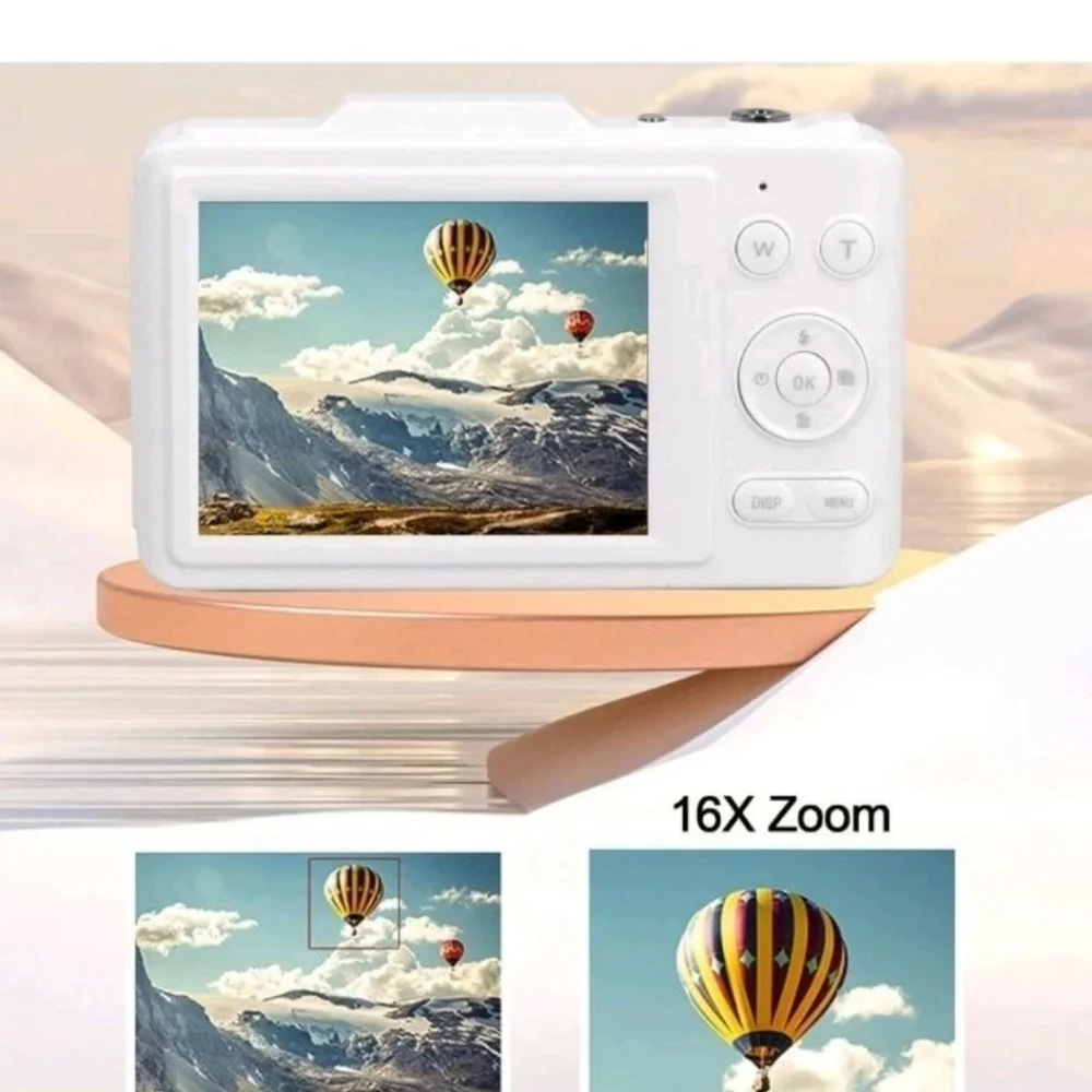 Digital Camera, 48MP 4K Vlogging Camera with 2.8 Inch HD Screen, 16X Digital...